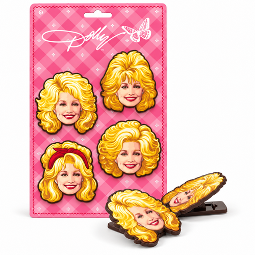 Dolly Parton Bag Clips — Set of 4