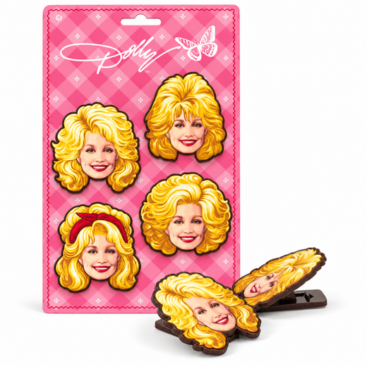 Dolly Parton Bag Clips — Set of 4