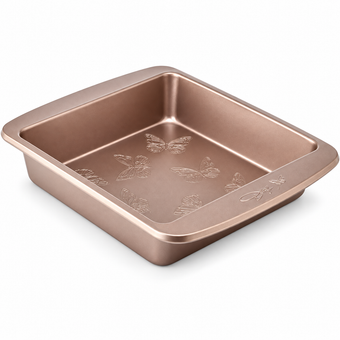 Dolly Parton Butterfly 9-Inch Nonstick Square Cake Pan