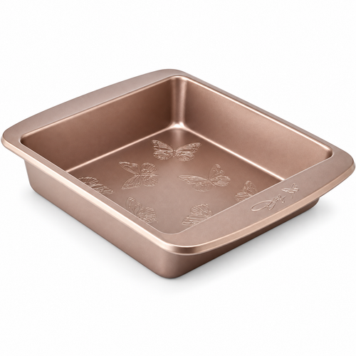 Dolly Parton Butterfly 9-Inch Nonstick Square Cake Pan